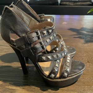 Michael Kors Aria platform heels size 7